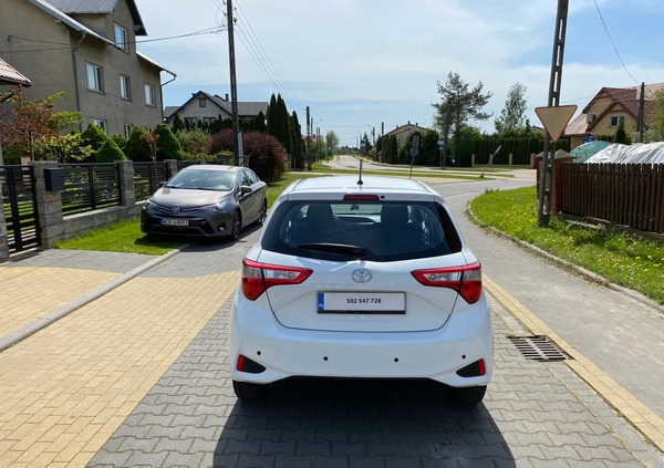 Toyota Yaris cena 40900 przebieg: 127000, rok produkcji 2018 z Czyżew małe 497